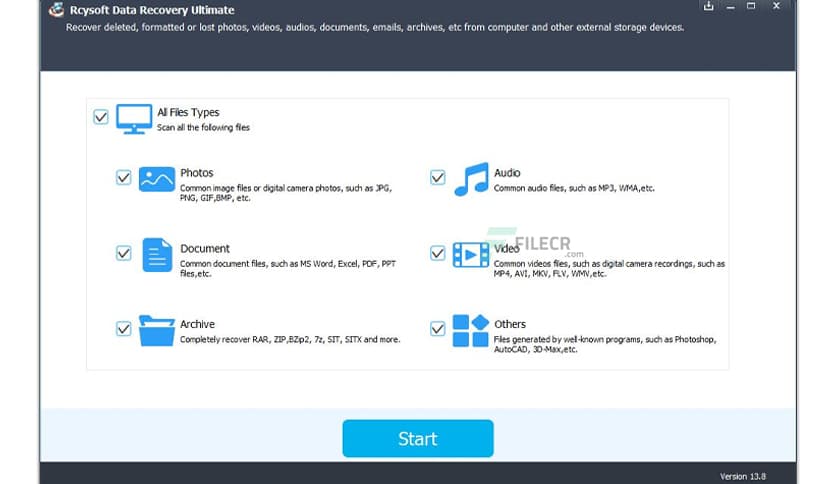 Rcysoft Data Recovery Ultimate 13.9.0.0