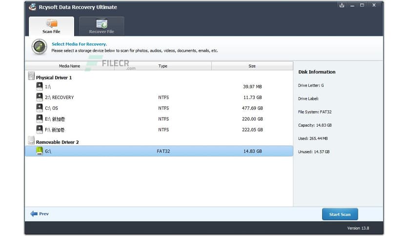 Rcysoft Data Recovery Ultimate 13.9.0.0
