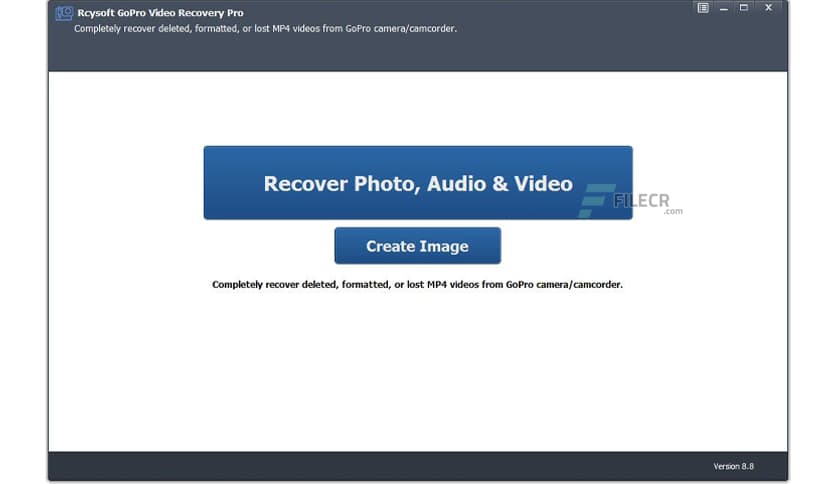 Rcysoft GoPro Video Recovery Pro 8.9.0.0