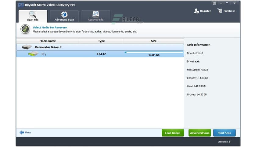 Rcysoft GoPro Video Recovery Pro 8.9.0.0