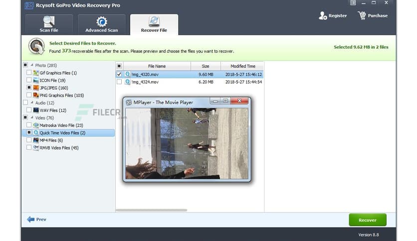 Rcysoft GoPro Video Recovery Pro 8.9.0.0
