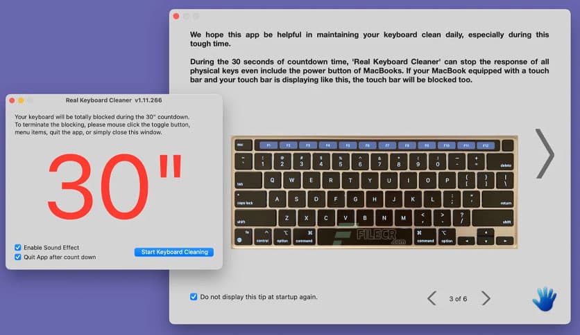 Real Keyboard Cleaner 1.50