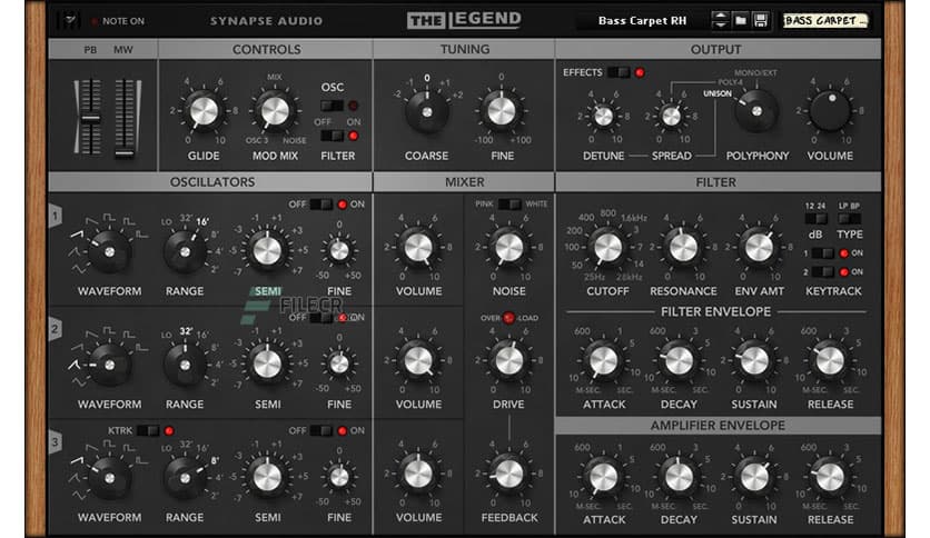 Reason RE Synapse Audio Legend 1.2.2