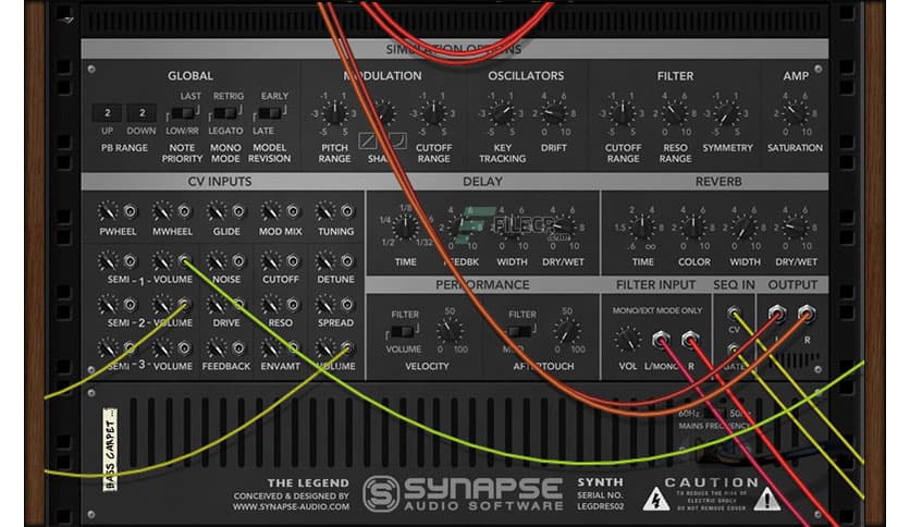 Reason RE Synapse Audio Legend 1.2.2