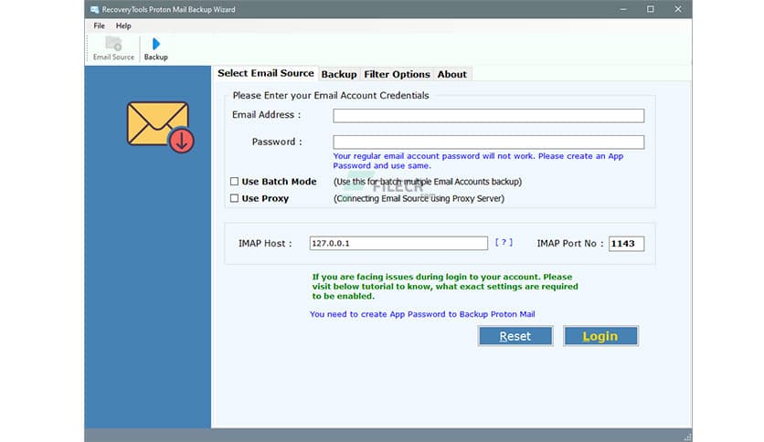 RecoveryTools Proton Mail Backup Wizard 6.4