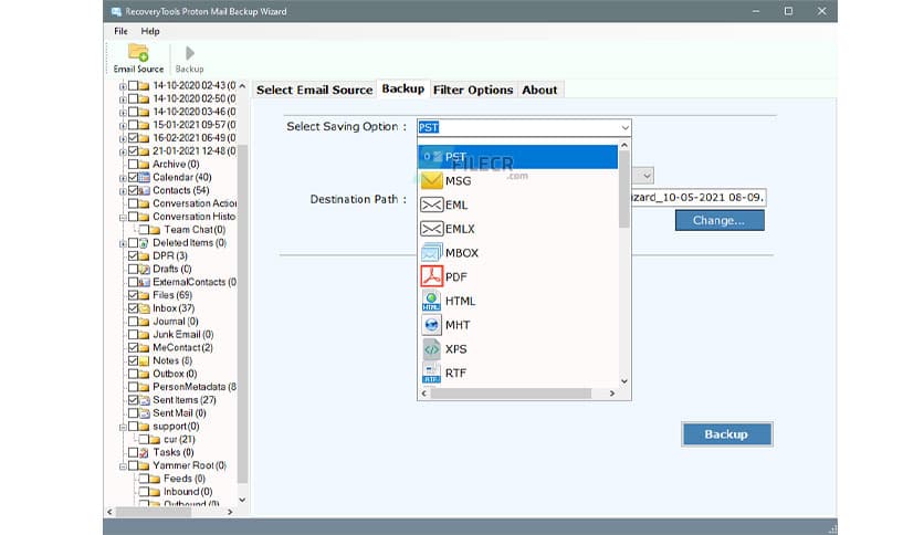 RecoveryTools Proton Mail Backup Wizard 6.4