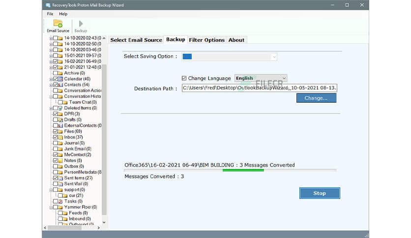 RecoveryTools Proton Mail Backup Wizard 6.4