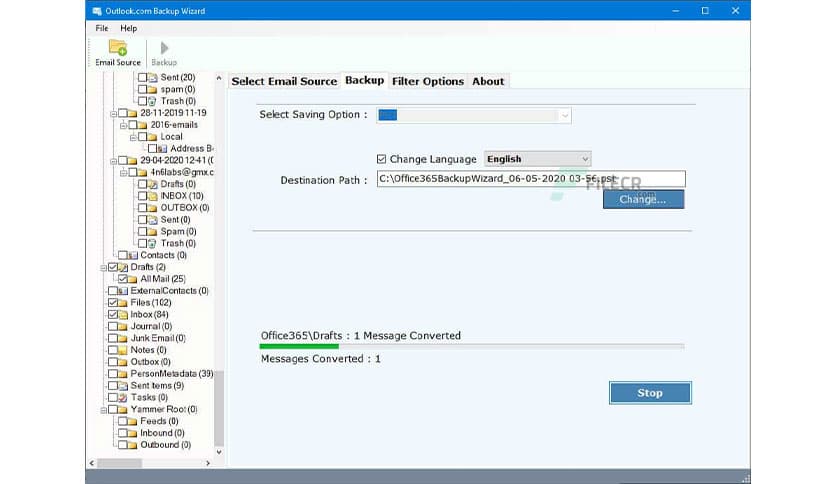 RecoveryTools Outlook.com Backup Wizard 6.3
