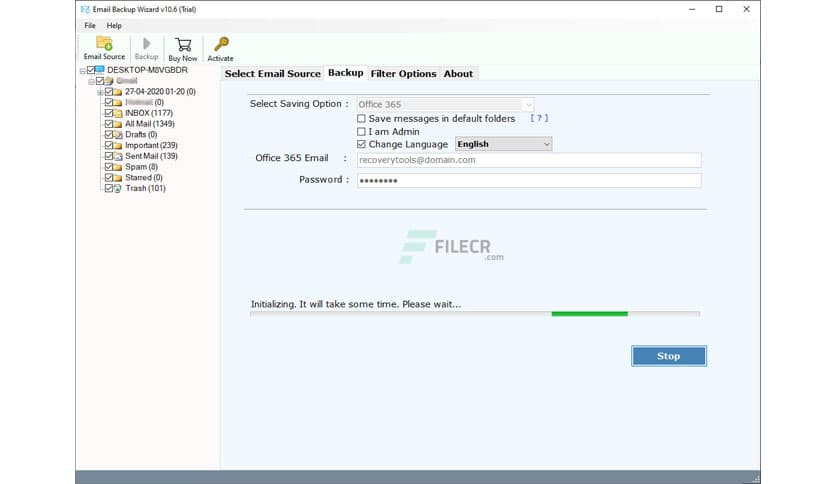 RecoveryTools Yandex Email Backup Wizard 6.3