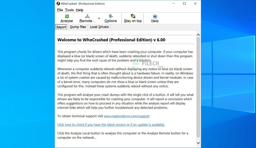 Resplendence WhoCrashed Professional 7.00