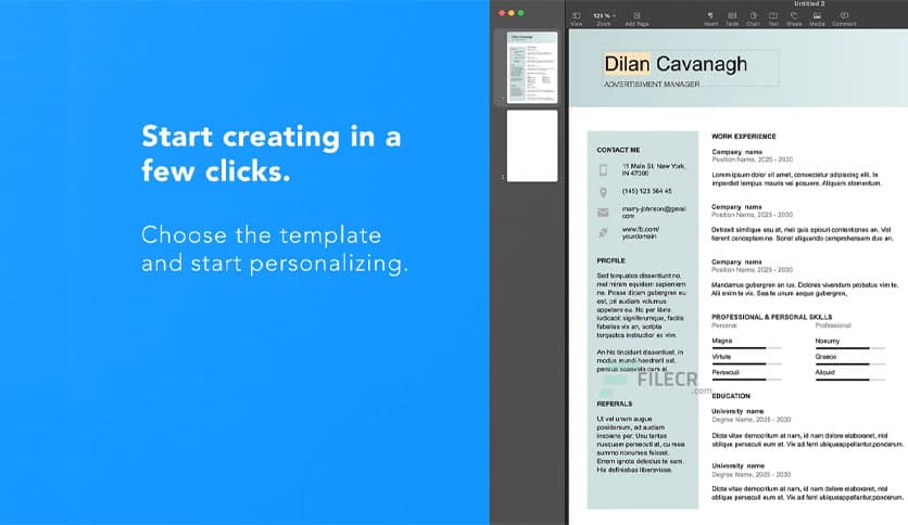 Resume Templates – DesiGN 3.2.4