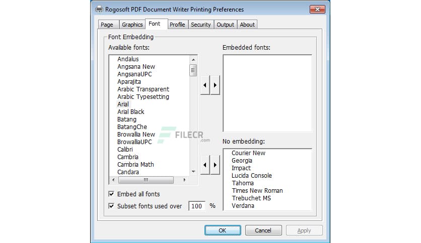 RogoSoft Tweak Microsoft Print to PDF 5.0.0.1696