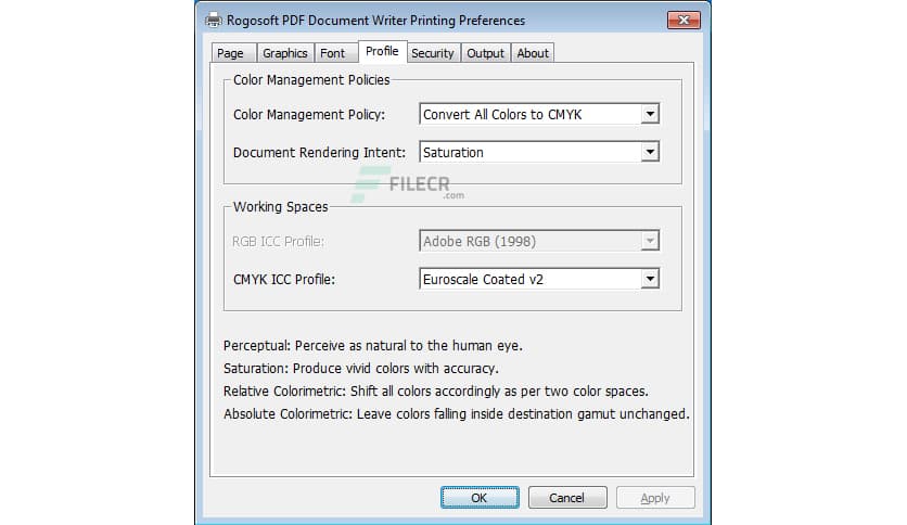 RogoSoft Tweak Microsoft Print to PDF 5.0.0.1696