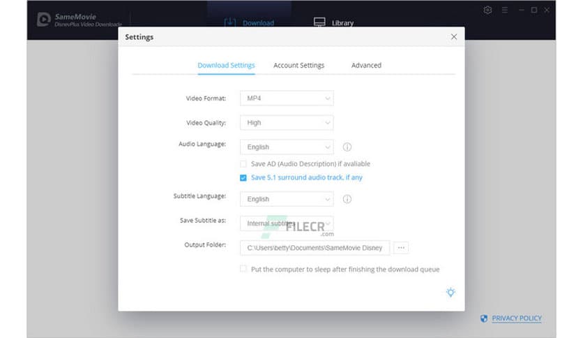 SameMovie DisneyPlus Video Downloader 1.1.8