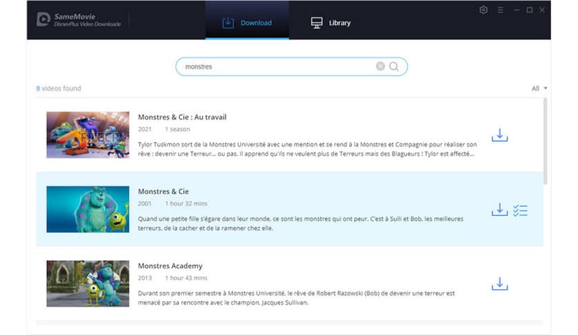 SameMovie DisneyPlus Video Downloader 1.1.8