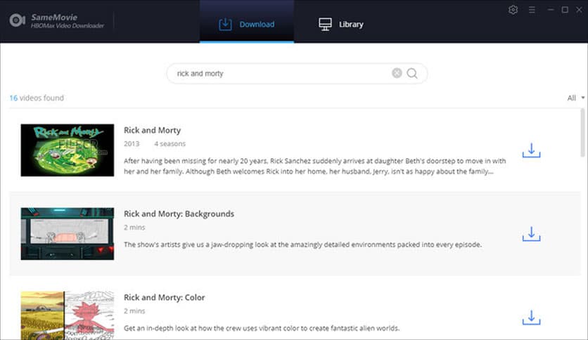 SameMovie HBOMax Video Downloader 1.0.8