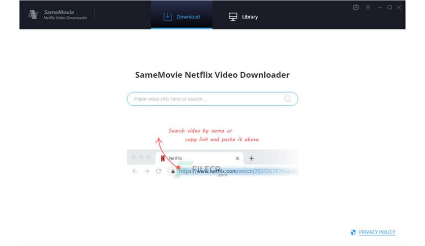 SameMovie Netflix Video Downloader 1.2.7