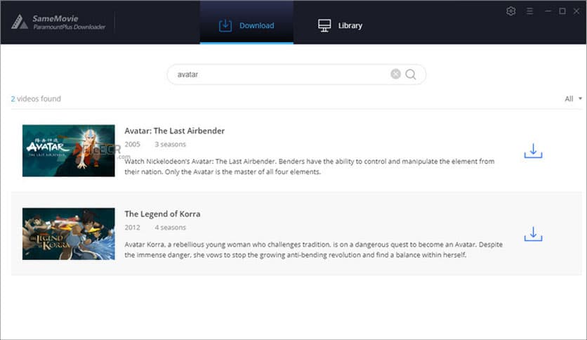 SameMovie ParamountPlus Downloader 1.0.6