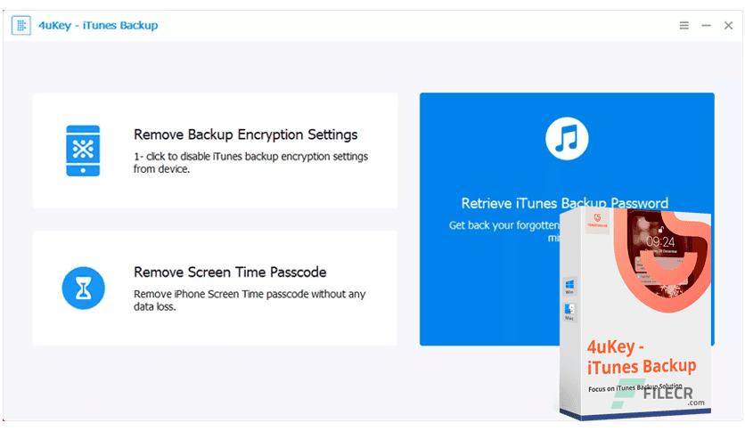 Tenorshare 4uKey iTunes Backup 5.2.36