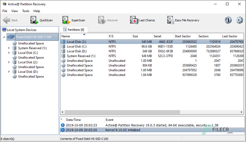 Active Partition Recovery Ultimate 26.0.2.2 + WinPE