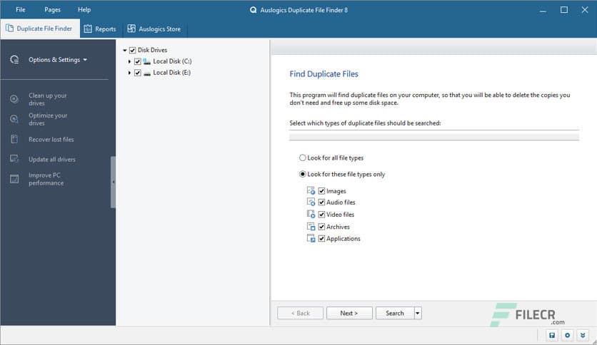Auslogics Duplicate File Finder 11.1.1