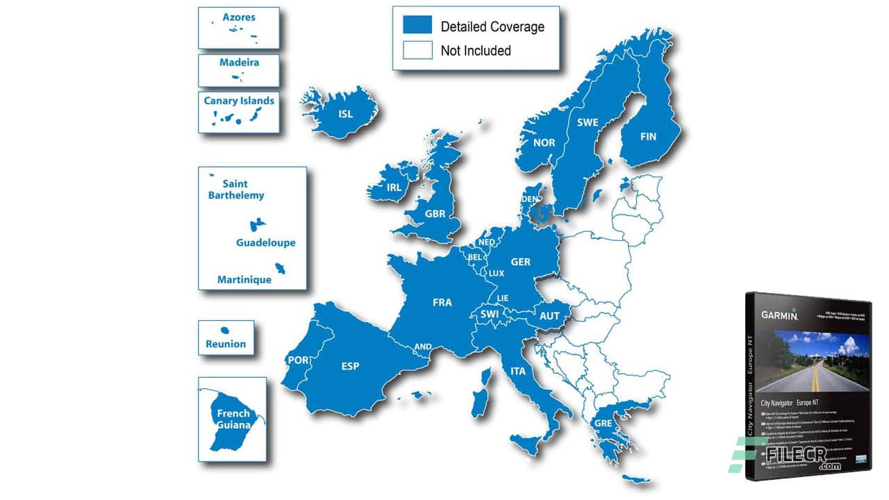 City Navigator Europe NT 2025.10