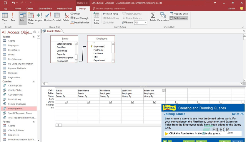 Professor Teaches Access 2019 v1.0