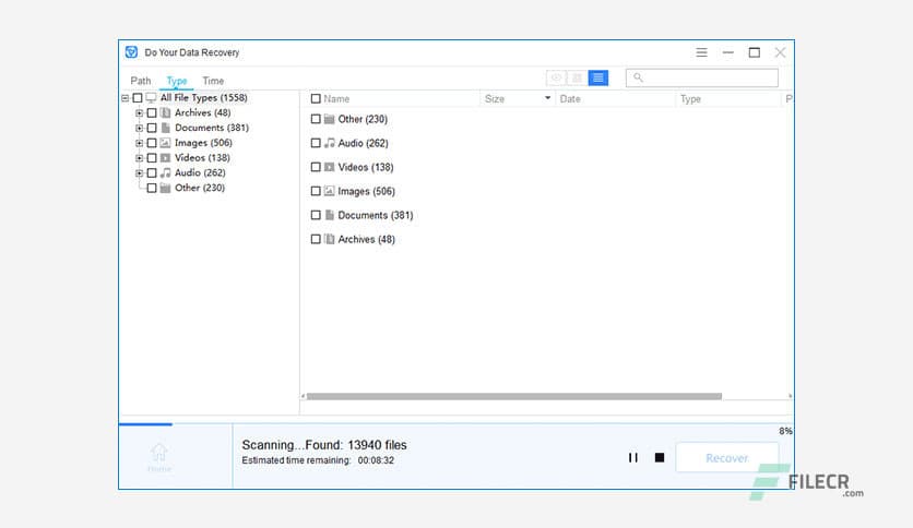 Do Your Data Recovery 8.2