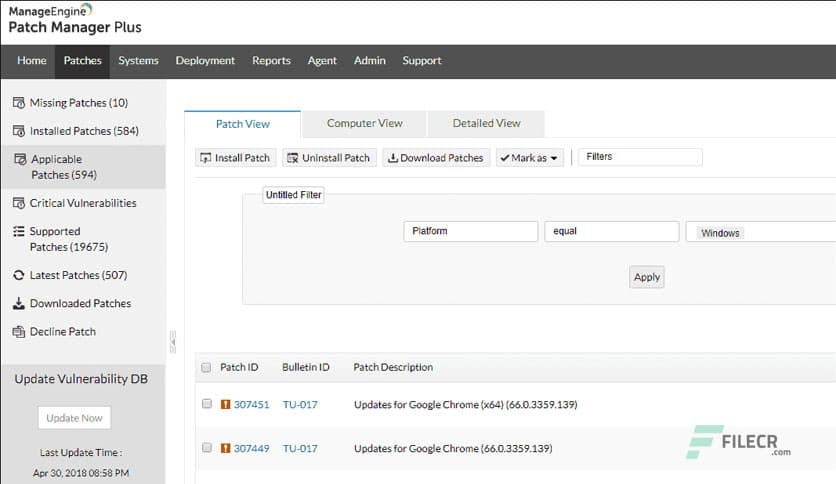 ManageEngine Patch Manager Plus 10.0.575 Enterprise