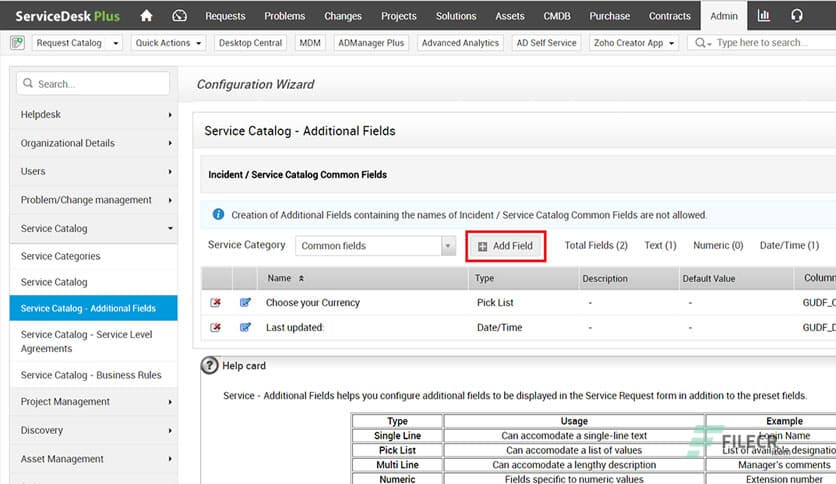 ManageEngine ServiceDesk Plus 10.5 Build 10509 Enterprise