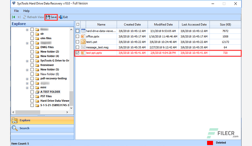 SysTools Hard Drive Data Recovery 18.6.0.0