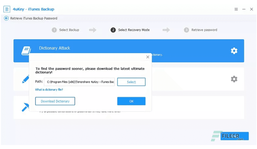Tenorshare 4uKey iTunes Backup 5.2.36