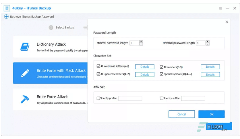 Tenorshare 4uKey iTunes Backup 5.2.36