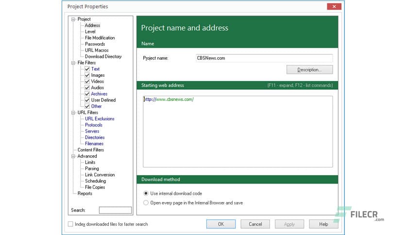 MetaProducts Offline Explorer Enterprise 8.8.0.5004