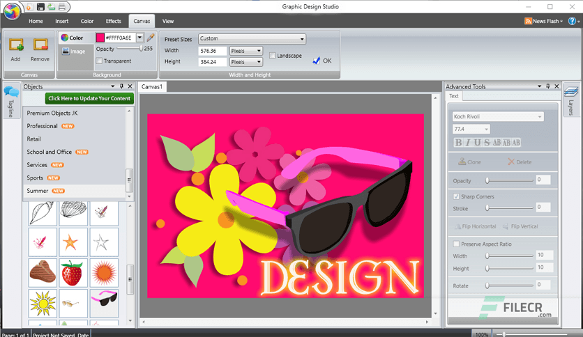 Summitsoft Graphic Design Studio Platinum 1.8.0.1