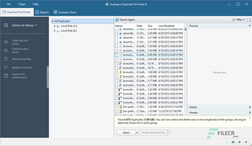 Auslogics Duplicate File Finder 11.1.1