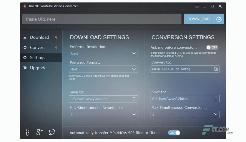 ImTOO YouTube Video Converter 5.7.14