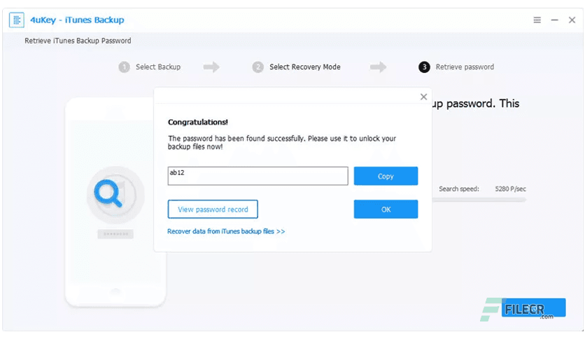 Tenorshare 4uKey iTunes Backup 5.2.36