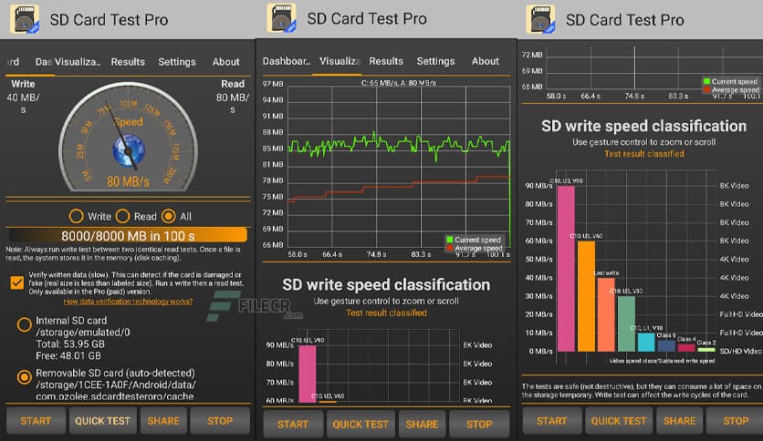 SD Card Test Pro 3.2 build 92