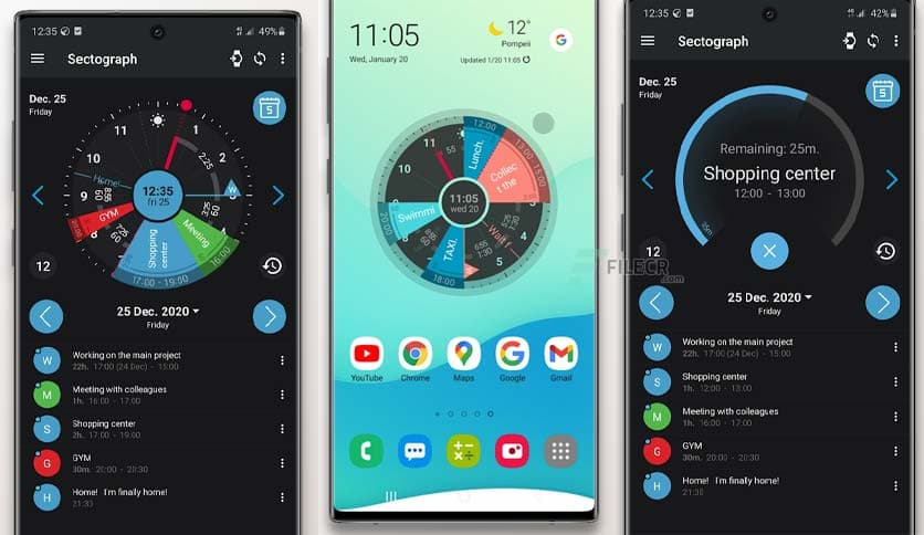 Sectograph. Day & Time planner 5.41