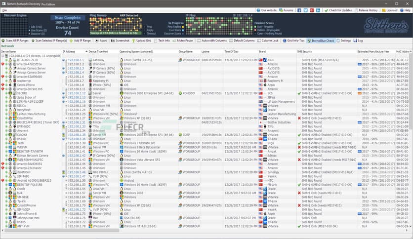 Slitheris Network Discovery Pro 1.2.6
