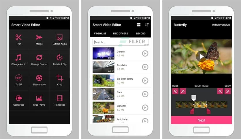 Smart Video Editor – Trim Merge Convert Extract mp3 v1.8