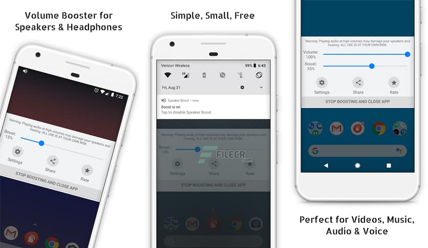 Sound Booster・Increase Volume 3.7.2.2