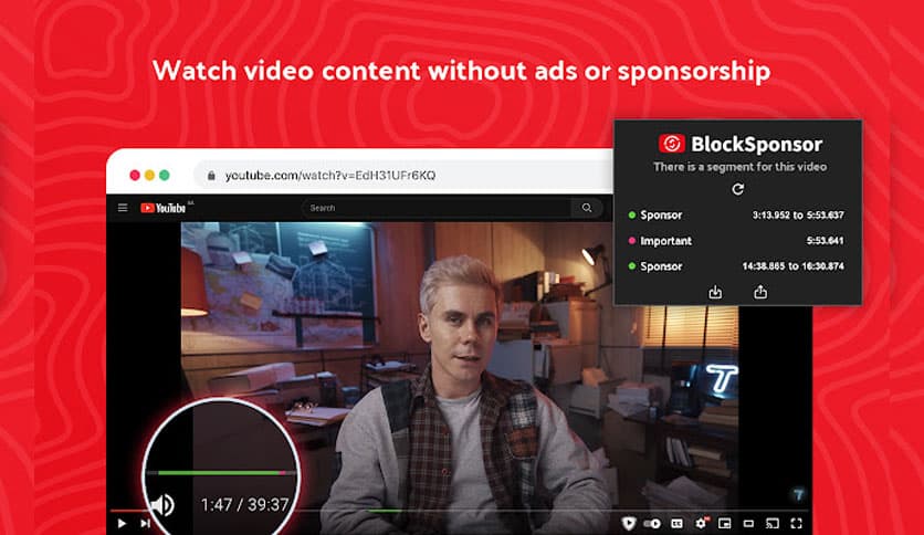 SponsorBlock for YouTube 6.1.2