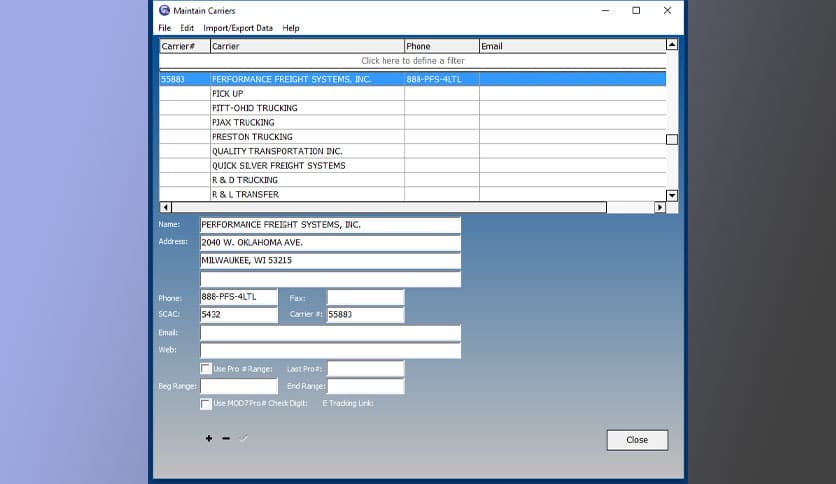 Starre Enterprises Star Bill Of Lading 12.50