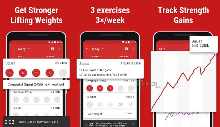 StrongLifts Weight Lifting Log 4.1