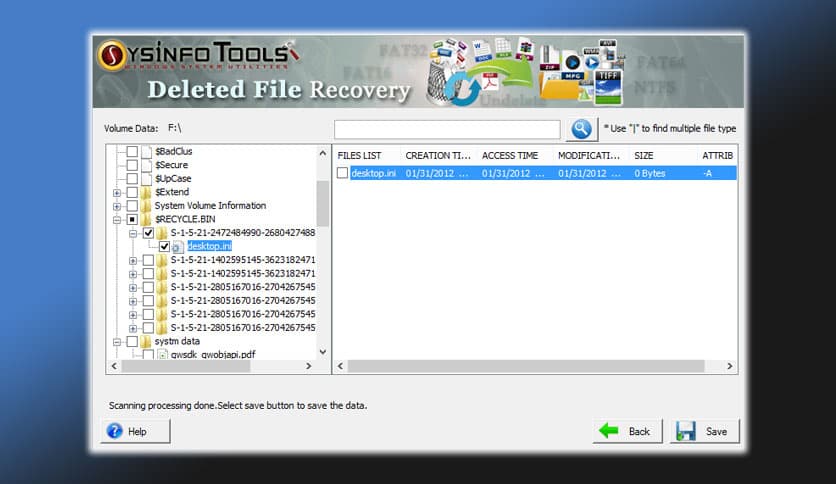 SysInfoTools Deleted File Recovery 22.0