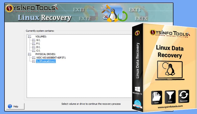 SysInfoTools Linux Data Recovery 22.0