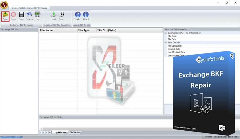 SysInfoTools Exchange BKF Recovery 22.0