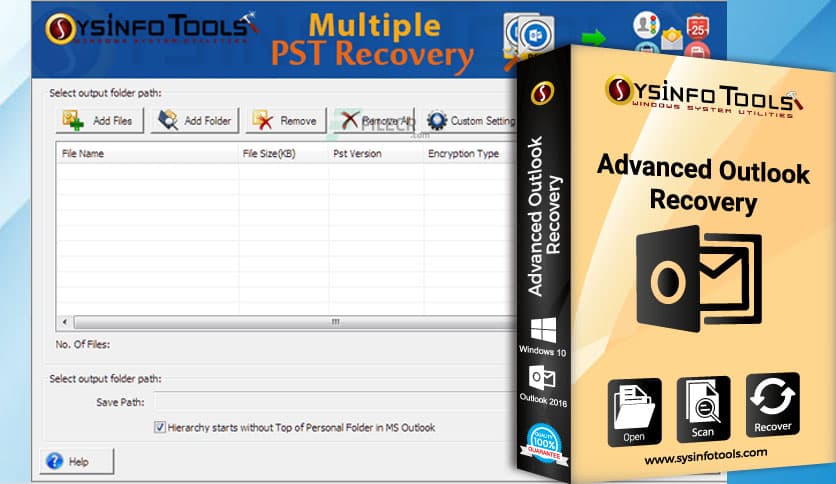 SysInfoTools Advanced Outlook Recovery 8.0